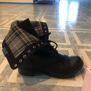 Black Combat Boots